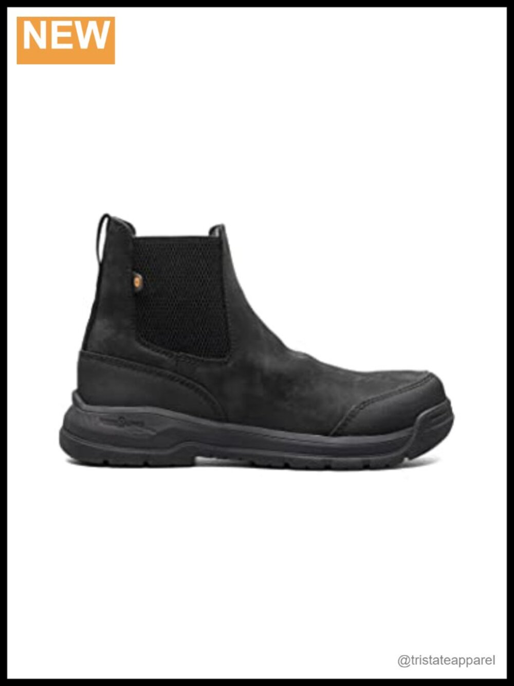 Women's Waterproof Leather Chelsea Boots Composite Toe Work
